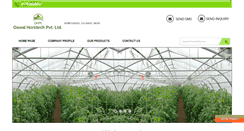 Desktop Screenshot of greenhousemanufacturers.com