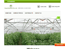 Tablet Screenshot of greenhousemanufacturers.com